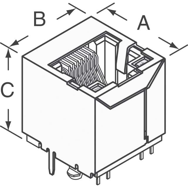 SS-7188VS-A-NF Stewart Connector  Modular Connector Jacks